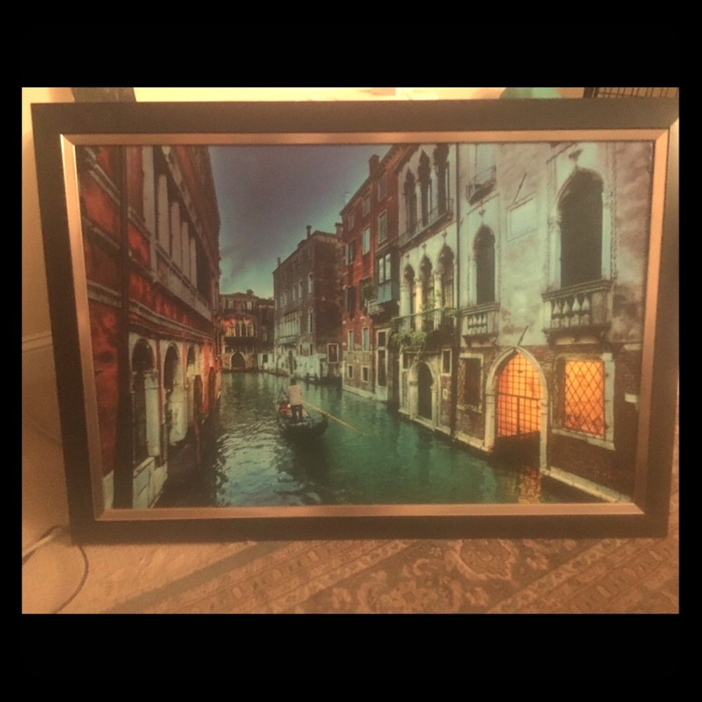 Wall art - colorful and relaxing, Venice